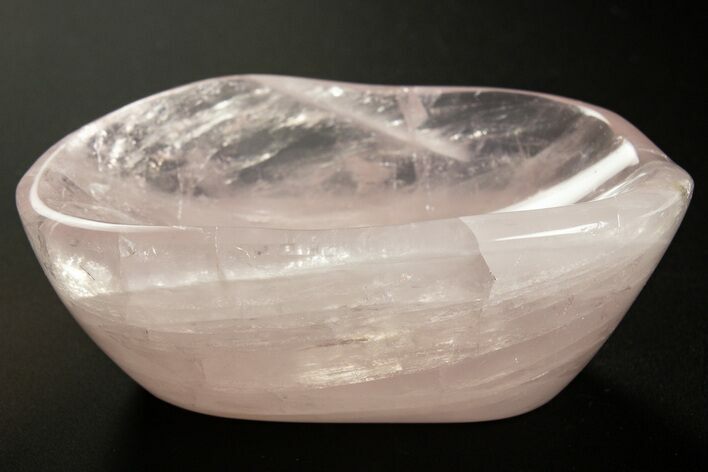 Polished Rose Quartz Dish #336884